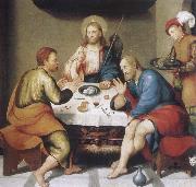 Jacopo Bassano Christ in Emmaus Sweden oil painting artist